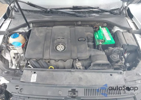 2013 Volkswagen Passat 2.5L Se из США, поврежденный, VIN 1VWBP7A3XDC148910